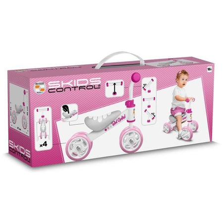 La mia prima bici senza pedali Baby Walker - STAMP - SKIDS CONTROL - Rosa