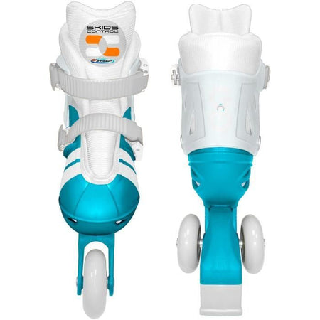 Pattini in linea 2 in 1 - STAMP - SKIDS CONTROL - 3 ruote - Misura 27-30 - Unisex