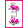 STAMP - Pattini in linea due in uno a 3 ruote - Barbie