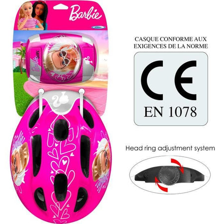 TIMBRO - Casco + Gomiti/ginocchiere - Barbie