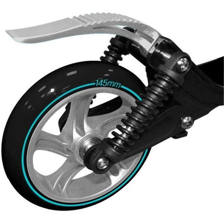 Monopattino pieghevole regolabile con doppia sospensione 145mm - SKIDS CONTROL CARBON - JK525145