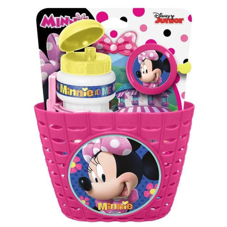 DISNEY MINNIE Bidone combinato + bottiglia + campana