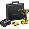 Trapano Avvitatore Brushless al Litio 80 Nm 18V - 2 Batterie 2Ah - STANLEY FATMAX V20 - SFMCD720D2K-QW