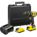 Trapano Avvitatore Brushless al Litio 80 Nm 18V - 2 Batterie 2Ah - STANLEY FATMAX V20 - SFMCD720D2K-QW