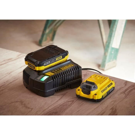 Trapano Avvitatore Brushless al Litio 80 Nm 18V - 2 Batterie 2Ah - STANLEY FATMAX V20 - SFMCD720D2K-QW