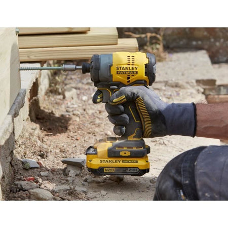Avvitatore a percussione - STANLEY FATMAX V20 - SFMCF810D2K-QW - 170 Nm Brushless - Litio 18V - 2 Batterie 2Ah