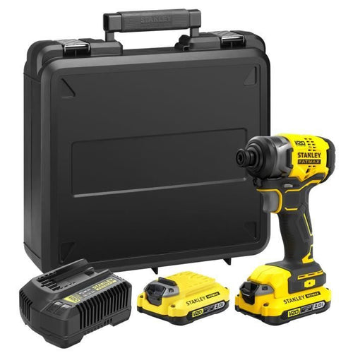 Avvitatore a percussione - STANLEY FATMAX V20 - SFMCF810D2K-QW - 170 Nm Brushless - Litio 18V - 2 Batterie 2Ah
