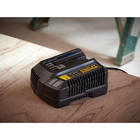 Starter Kit - STANLEY FATMAX V20 - SFMCB14M1-QW - Caricabatterie 2A + 1 Batteria 18V 4Ah