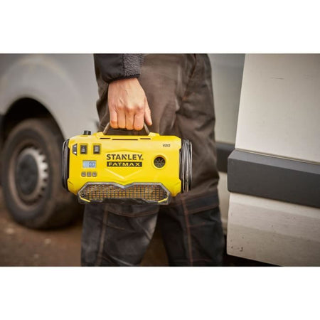 Compressore di gonfiaggio - STANLEY FATMAX V20 - SFMCE520B-QW - Litio 18V - 11 bar - Senza batteria