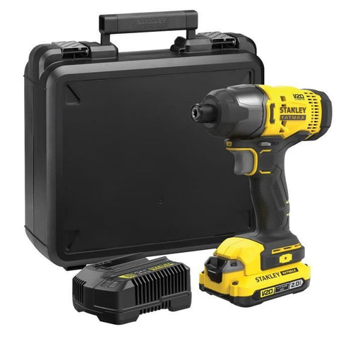 Avvitatore a impulsi 165 Nm - 18 V - 2800 giri/min, 3100 cps/min, LED - Gamma V20 - STANLEY FATMAX, SFMCF800D1K-QW
