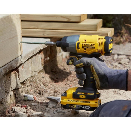 Avvitatore a impulsi 165 Nm - 18 V - 2800 giri/min, 3100 cps/min, LED - Gamma V20 - STANLEY FATMAX, SFMCF800D1K-QW