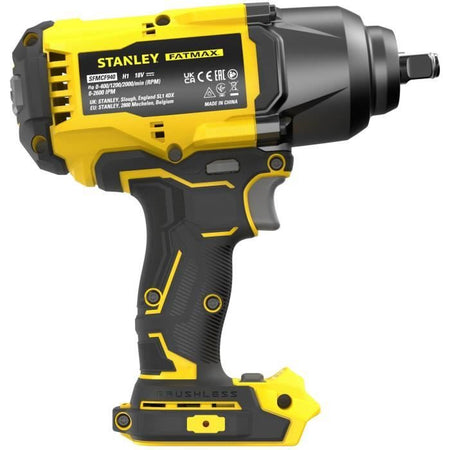Avvitatore ad impulsi - STANLEY FATMAX V20 - SFMCF940B-XJ - 1/2 Brushless 950 Nm - Litio 18V - Senza Batteria
