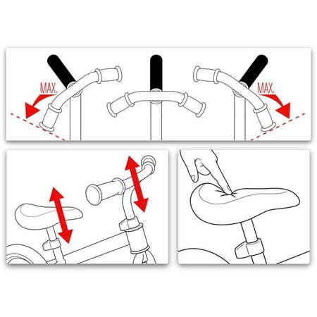 PRINCESS Drais. Esecuzione Bike