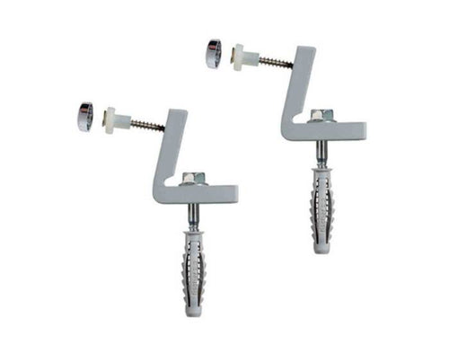 Staffe Per Bidet O Wc Nylon Fissaggio Orizzontale