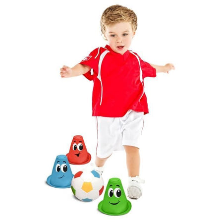 Confezione STAMP Foot Ball e 3 coni