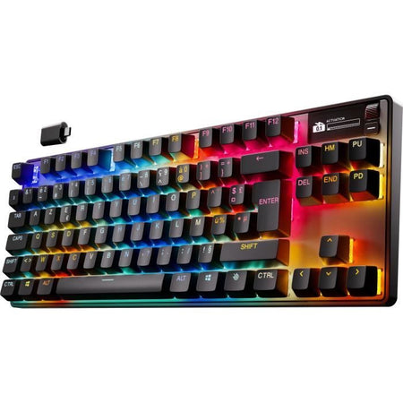 Tastiera da gioco meccanica wireless - STEELSERIES - APEX PRO TKL GEN 3 - Nero