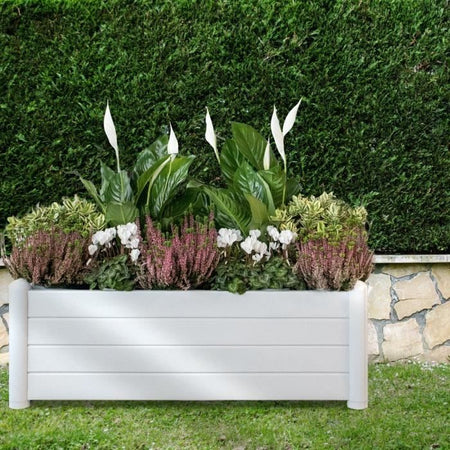 Bac fiori rett. bianco