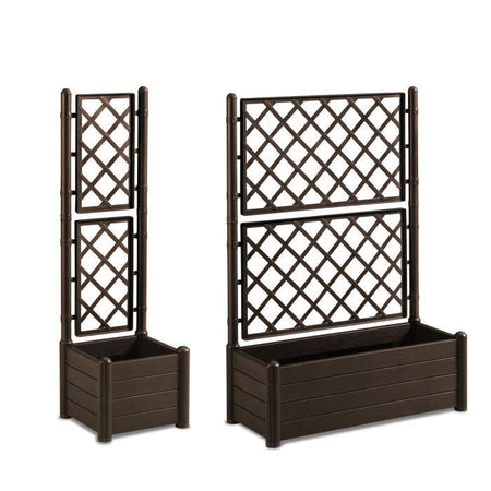 Bac + fiori moka maglia