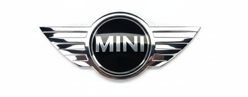 FREGIO ADESIVO STEMMA 3D PER USO SU MINI COOPER ONE COUNTRYMAN CLUBMAN 12X5CM