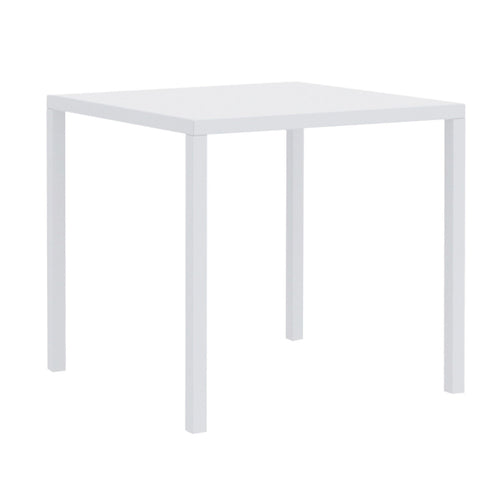 Tavolo autolivellante ed impilabile Quatris in acciaio per bar e ristoranti Made in Italy