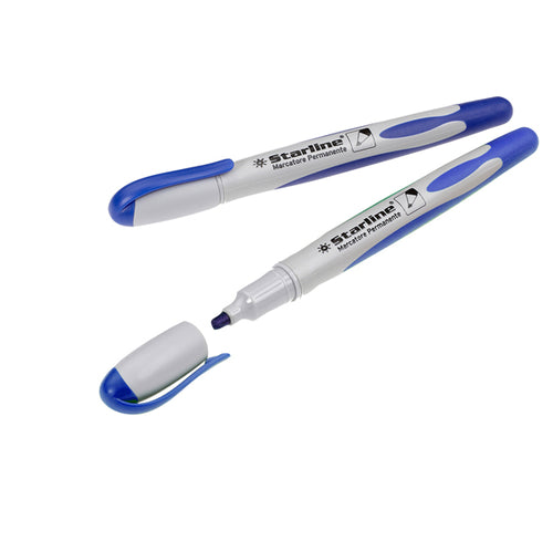 Marcatore Permanente Punta Tonda 2Mm Blu Starline