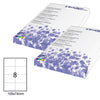 Etichetta Adesiva Bianca 100Fg A4 105X74Mm (8Et/Fg Starline