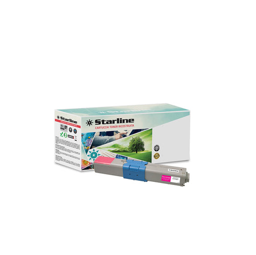 Toner Ric. Magenta X Oki C310Dn, C330Dn, C331Dn, C510Dn, C511Dn, C530 C531, M
