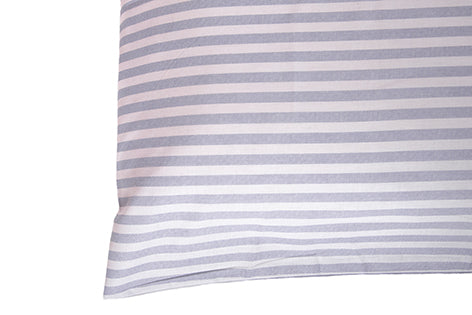 Completo letto lenzuola in cotone made in italy RIGHINO AZZURRO