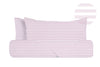 Set copripiumino federe parure copripiumino stampa digitale 100% cotone Made in Italy RIGA ROSA