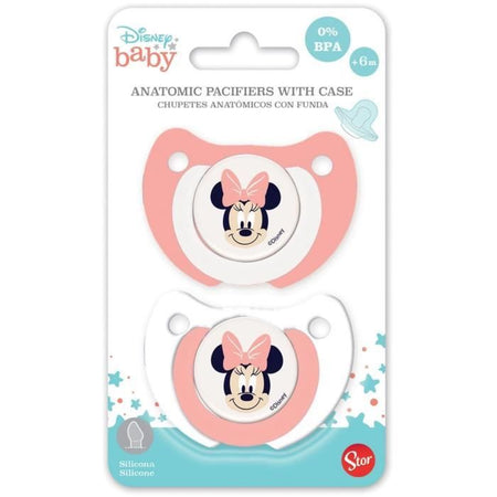 Set 2 ciucci anatomici Minnie Disney +6 mesi