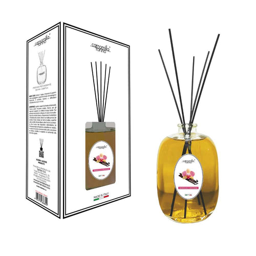 Diffusore Ambiente 700ml Vaniglia e Orchidea - Linea Stone