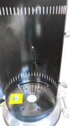 Scaldapatio Fuoco Vivo a gas in acciaio h 210 cm 13 kw con ruote per esterno