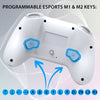 Controller wireless - SUBSONIC - Switch 2 / Switch - LED programmabili - Vibrazioni - Giroscopio - Bianco