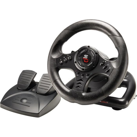 SUBSONIC - SV450 - Volante da corsa - Compatibile con Xbox Series, Switch, PS4, Xbox One, PC (programmabile)