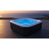 Spa gonfiabile quadrata SUNSPA 6 posti con striscia LED