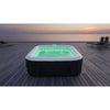 Spa gonfiabile quadrata SUNSPA 6 posti con striscia LED