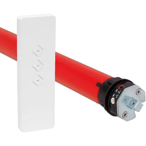 Motore per tapparella radiocomandato + telecomando RM10MMB - SUPERROLLO - SR20915 - Diametro 60 mm - 10 Nm - Coppia max. peso tenda 22 kg