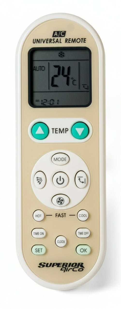 SUPERIOR TELECOMANDO UNIVERSALEPER CONDIZIONATORI SUPCU002