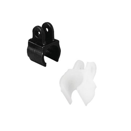 Supporto A Forcella Bianco Per Tubo