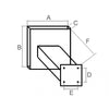 Supporto Motore Hp.25 2T 9,9 4T