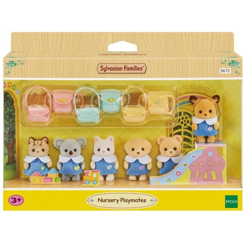 Gli amici della cameretta - SYLVANIAN FAMILIES - 5672 - Scatola di 6 figurine per bambini con accessori