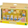 Gli amici della cameretta - SYLVANIAN FAMILIES - 5672 - Scatola di 6 figurine per bambini con accessori