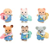 Gli amici della cameretta - SYLVANIAN FAMILIES - 5672 - Scatola di 6 figurine per bambini con accessori