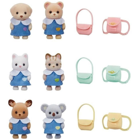 Gli amici della cameretta - SYLVANIAN FAMILIES - 5672 - Scatola di 6 figurine per bambini con accessori