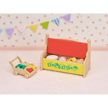 Figure in miniatura - SYLVANIAN FAMILIES - 5709 - La scatola dei giocattoli per bambini