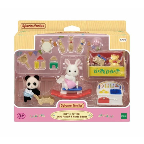 Figure in miniatura - SYLVANIAN FAMILIES - 5709 - La scatola dei giocattoli per bambini