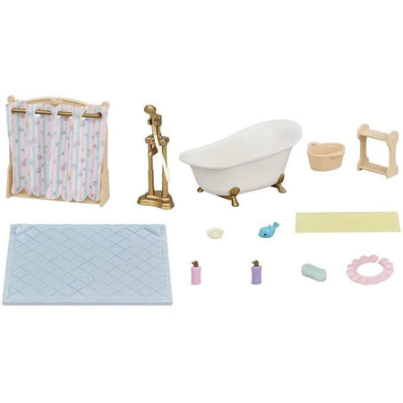 Il set vasca e doccia - SYLVANIAN FAMILIES - 5739 - Set da bagno con accessori