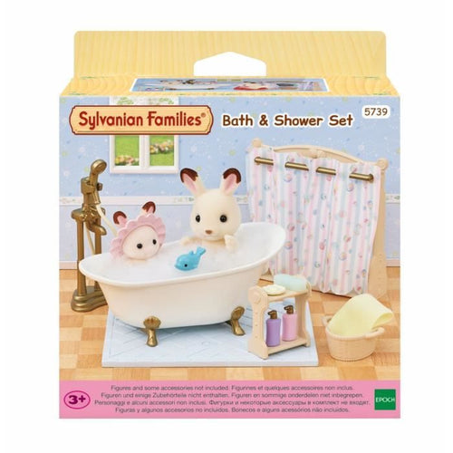 Il set vasca e doccia - SYLVANIAN FAMILIES - 5739 - Set da bagno con accessori