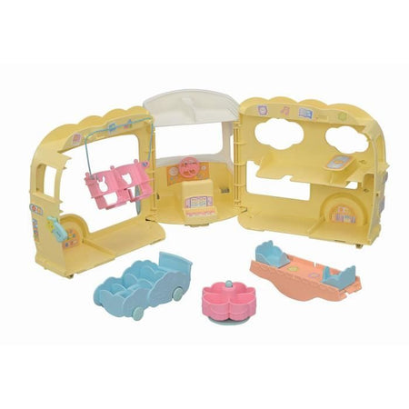 SYLVANIAN FAMILIES 5744 - L'autobus e il suo parco giochi
