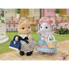 SYLVANIAN FAMILIES Valigia per cani caramello alla moda e sorella maggiore per bambini